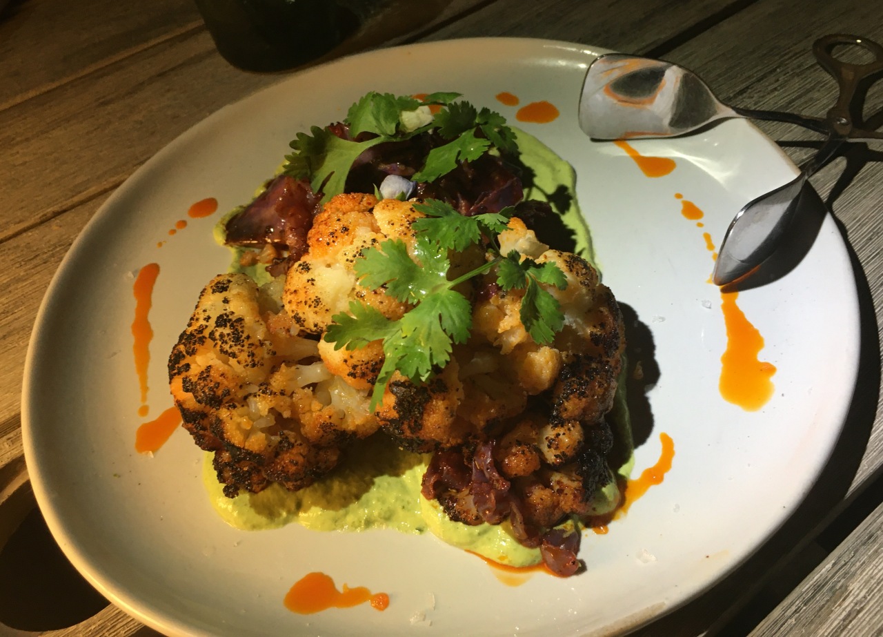 Roasted Cauliflower, Limon Restaurant, Four Seasons Los Cabos Review