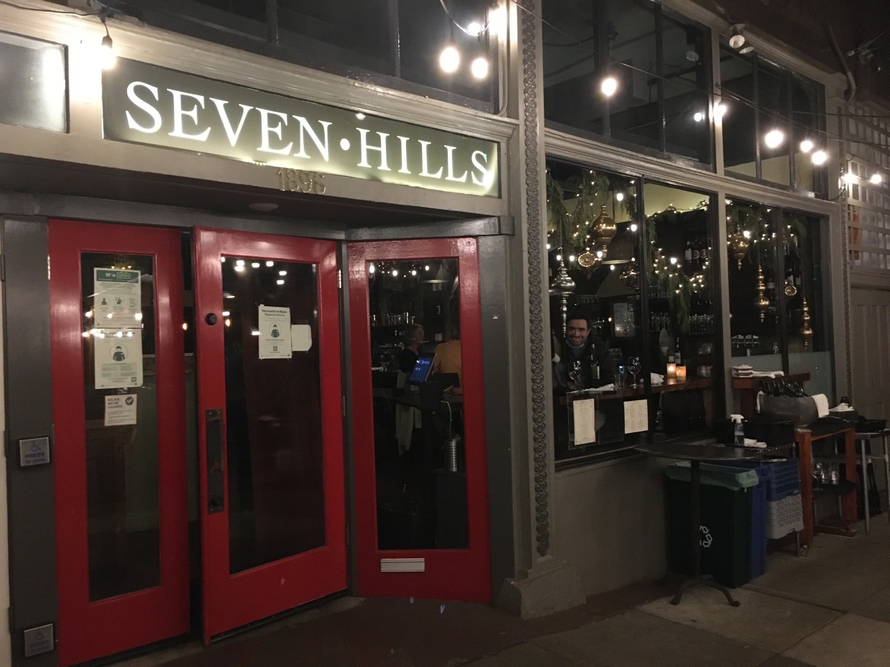 Seven Hills Restaurant Review, San Francisco