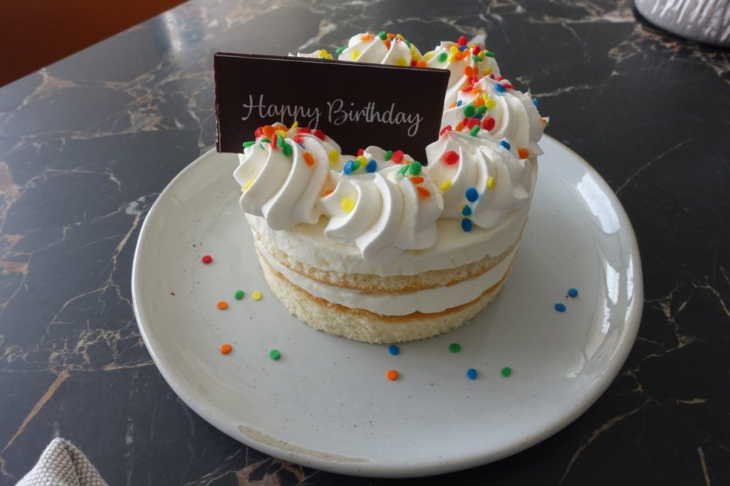Birthday cake, Four Seasons Los Cabos