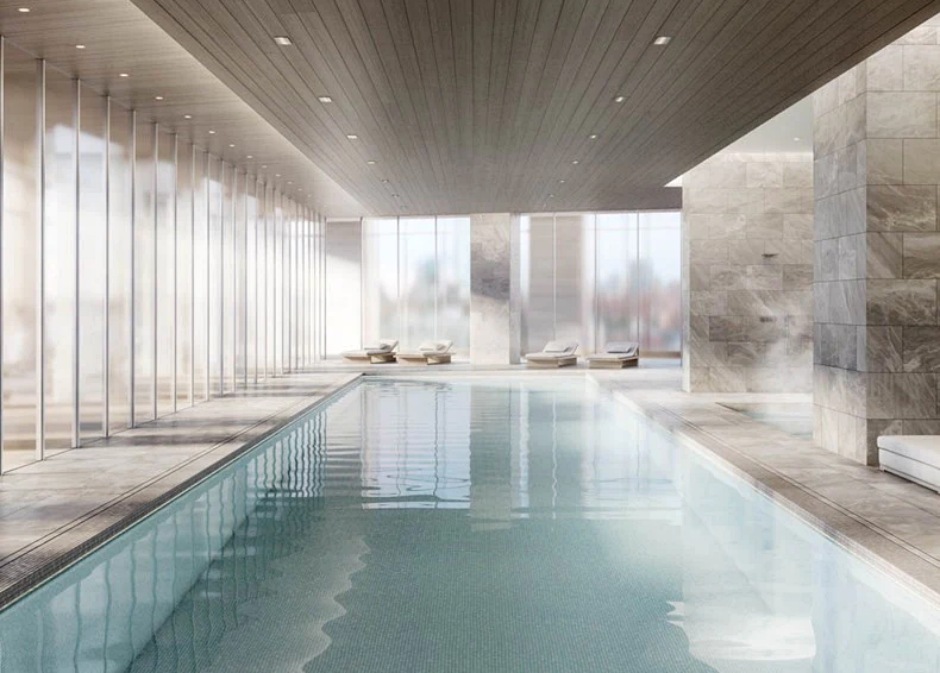 Swimming Pool at Six Senses New York Hotel