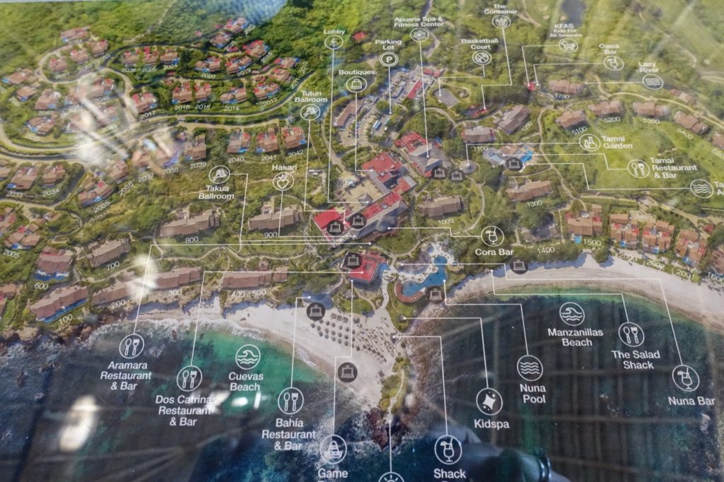 Four Seasons Punta Mita Resort Map, courtesy of TravelSort, a Four Seasons Preferred Partner