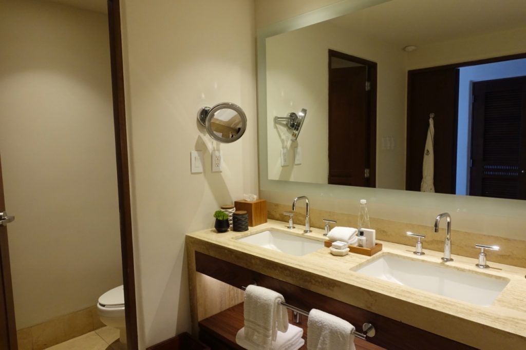 Bathroom double sinks, Four Seasons Punta Mita