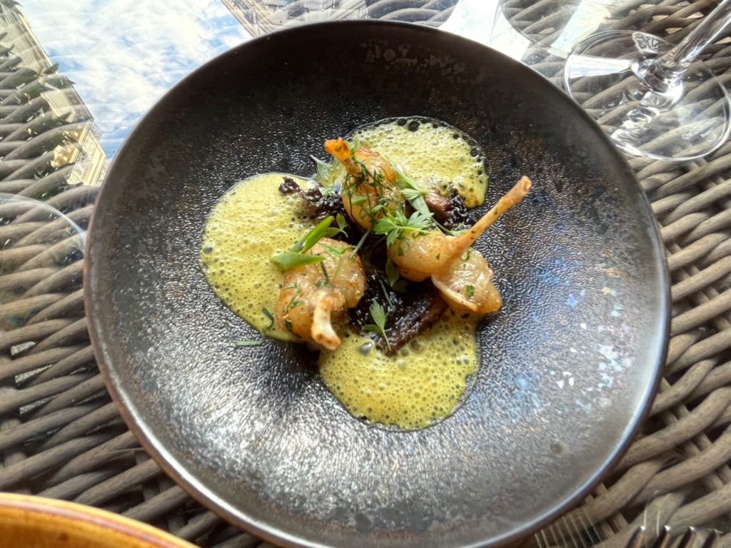 Frog Legs with Mild Curry, L'Arcane Review