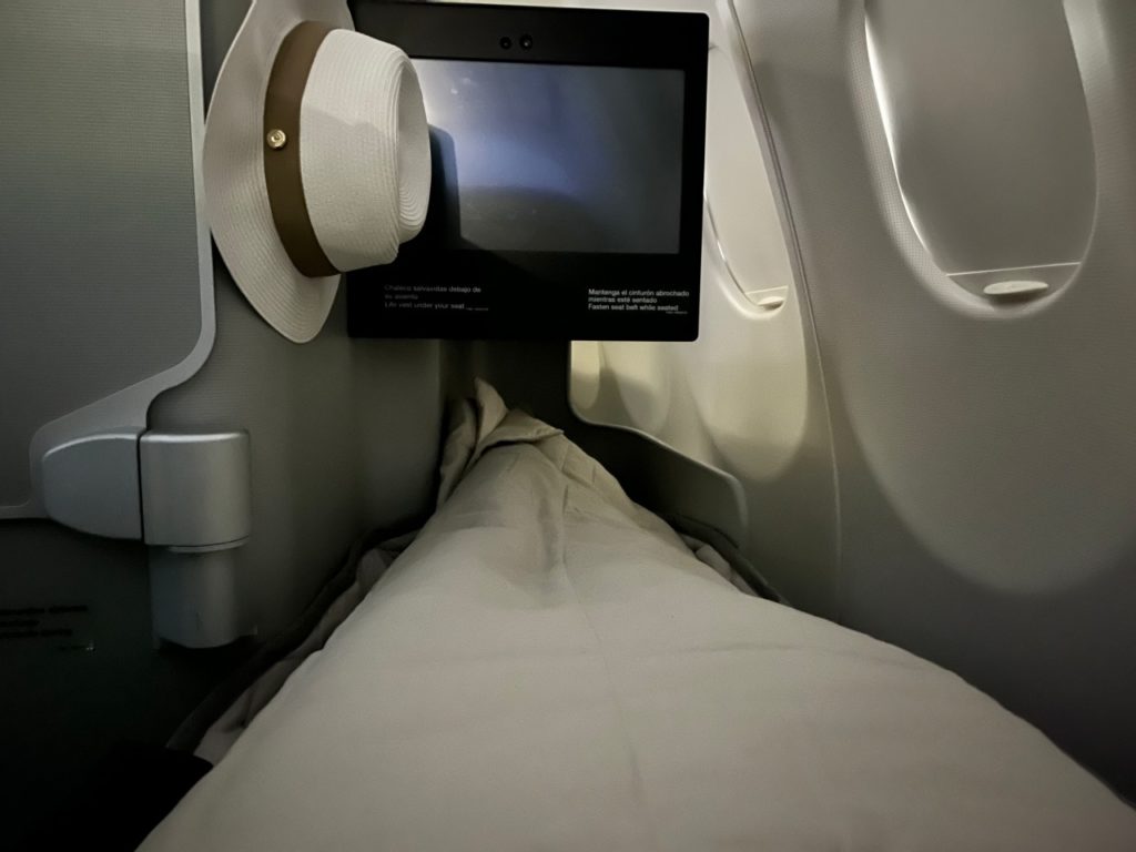 Iberia Business Class Bed, A330