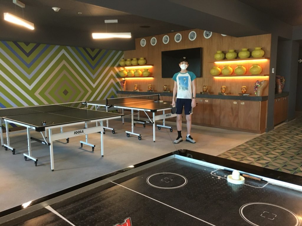 Ping Pong, Conrad Punta de Mita Game Room