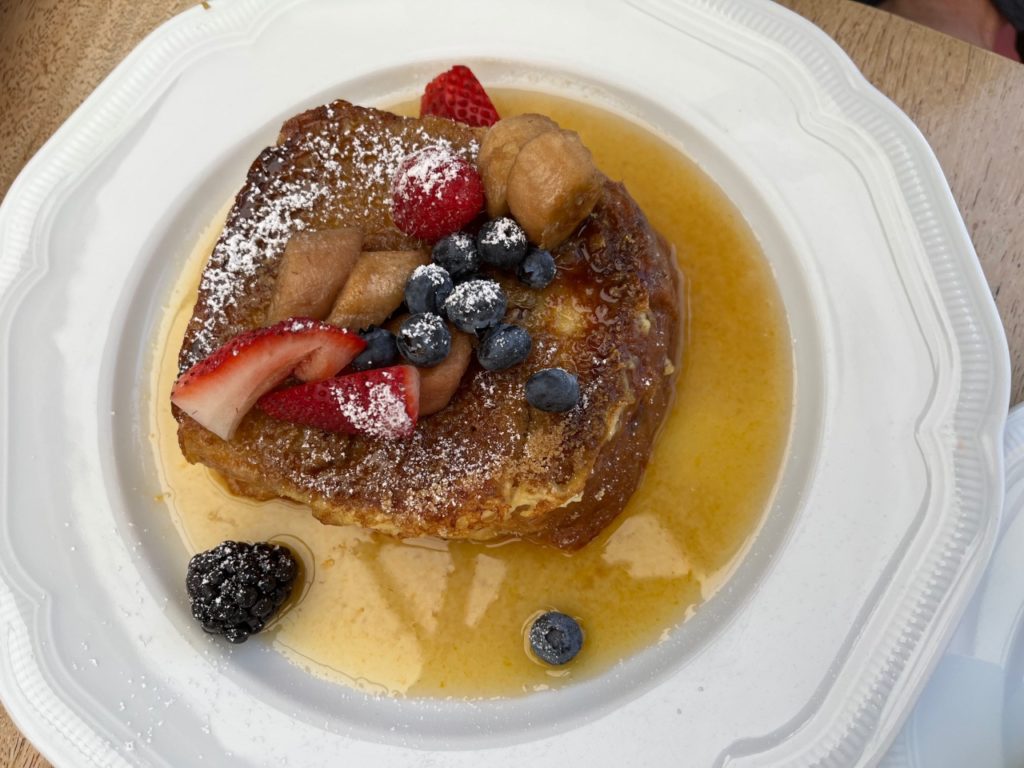 French Toast, One Forty Lanai Breakfast