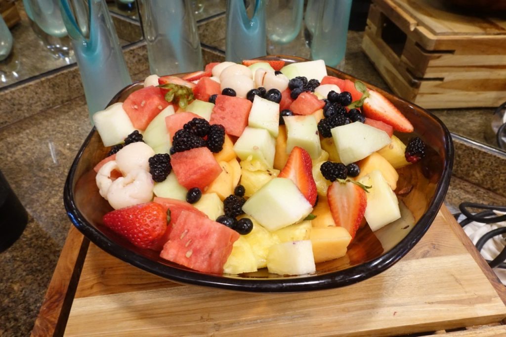 Fruit Salad, Grand Hyatt Kauai Grand Club Lounge
