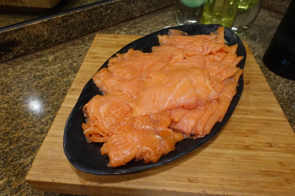 Smoked Salmon, Grand Hyatt Kauai Grand Club