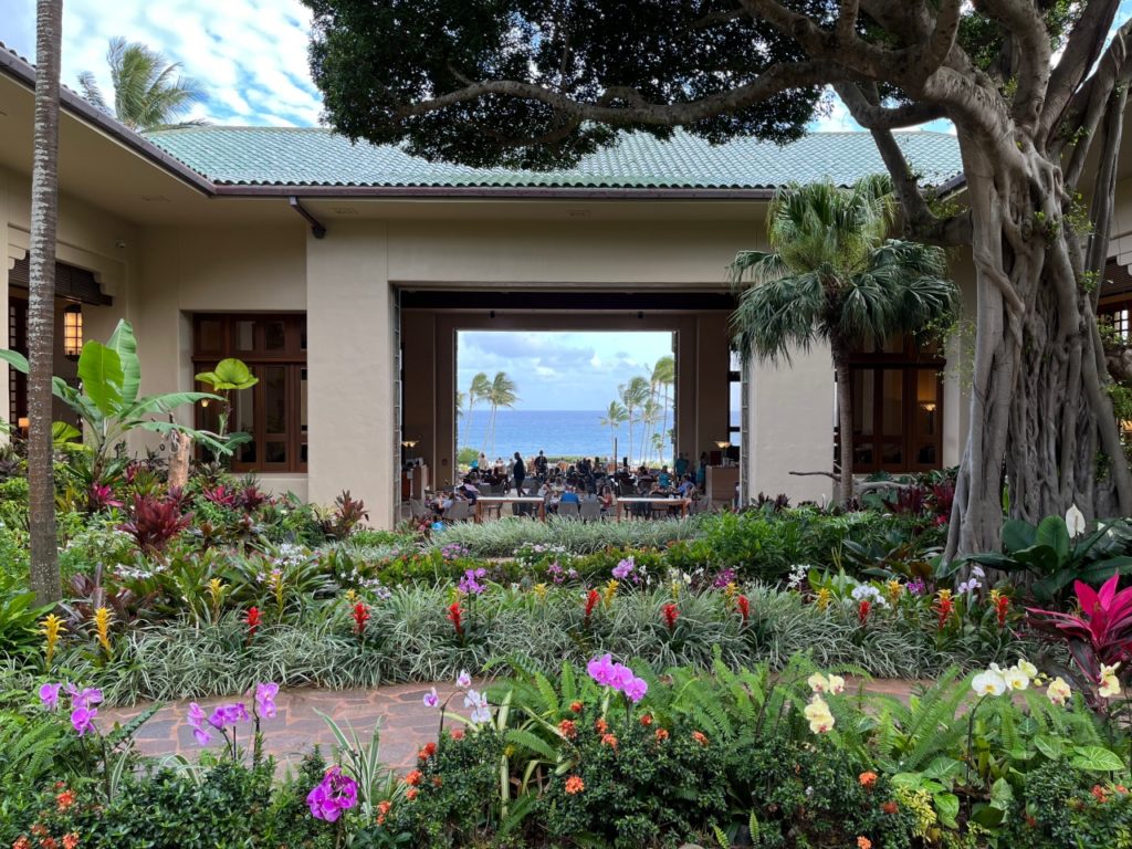Grand Hyatt Kauai Open Air Courtyard