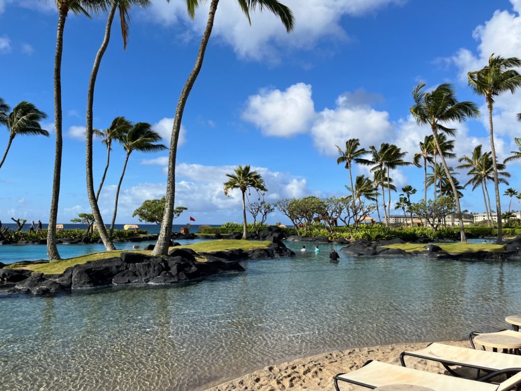 Saltwater Lagoon, Grand Hyatt Kauai