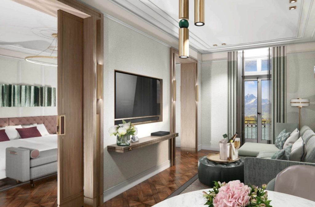 Prestige Lake View Suite, Mandarin Oriental Luzern