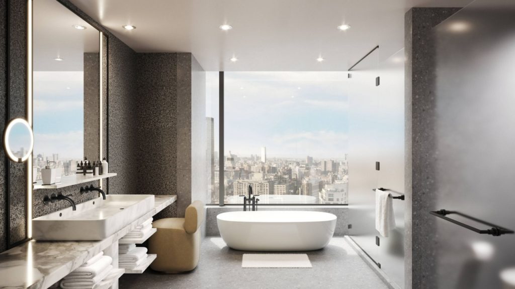 Ritz-Carlton New York Nomad 2BR Suite Bathroom
