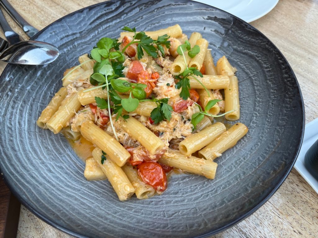Seafood Rigatoni, One Forty Lanai Review