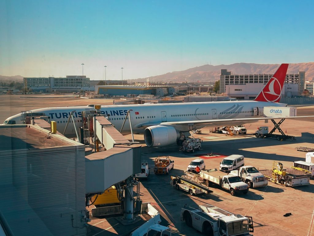 Turkish Airlines 777-300ER at SFO