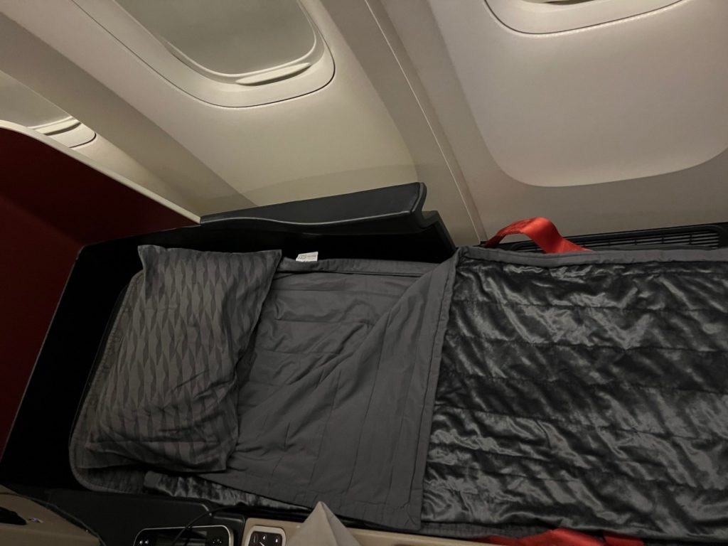 Turkish Airlines Business Class Flat Bed