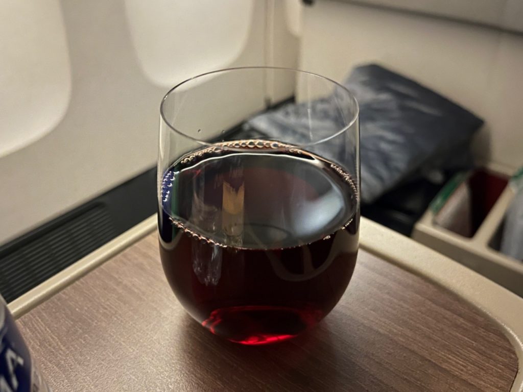 Sour Cherry Juice, Turkish Airlines Business Class