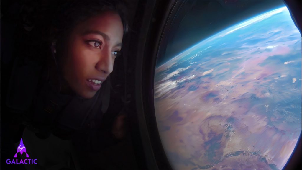 View Earth from Space with Virgin Galactic