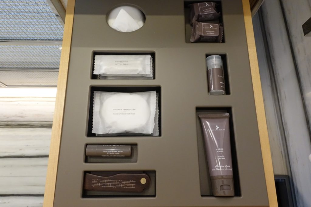 Toiletries, Cheval Blanc Paris