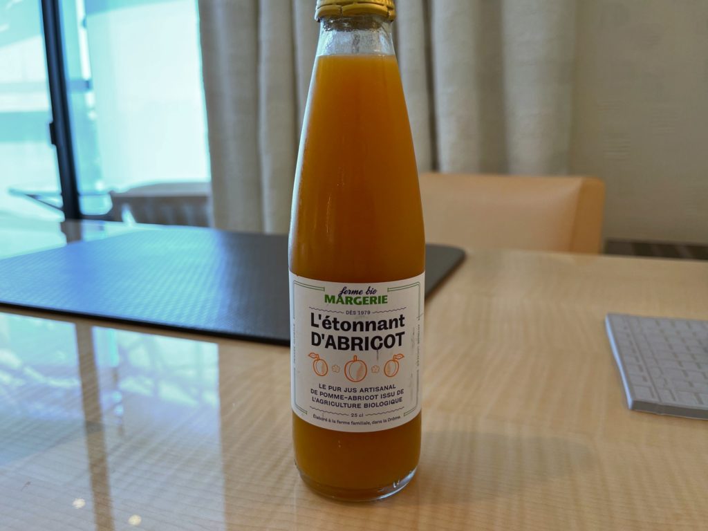 Apricot-Apple Juice, Cheval Blanc Paris