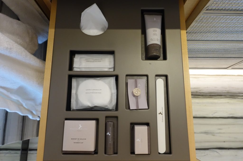 Toiletries, Cheval Blanc Paris