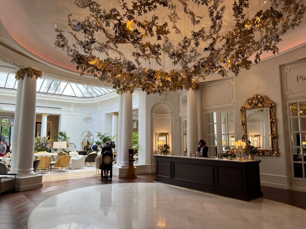 Mandarin Oriental Ritz Madrid Lobby