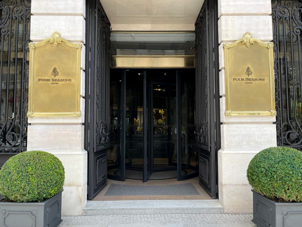 Four Seasons Madrid Hotel Entrance