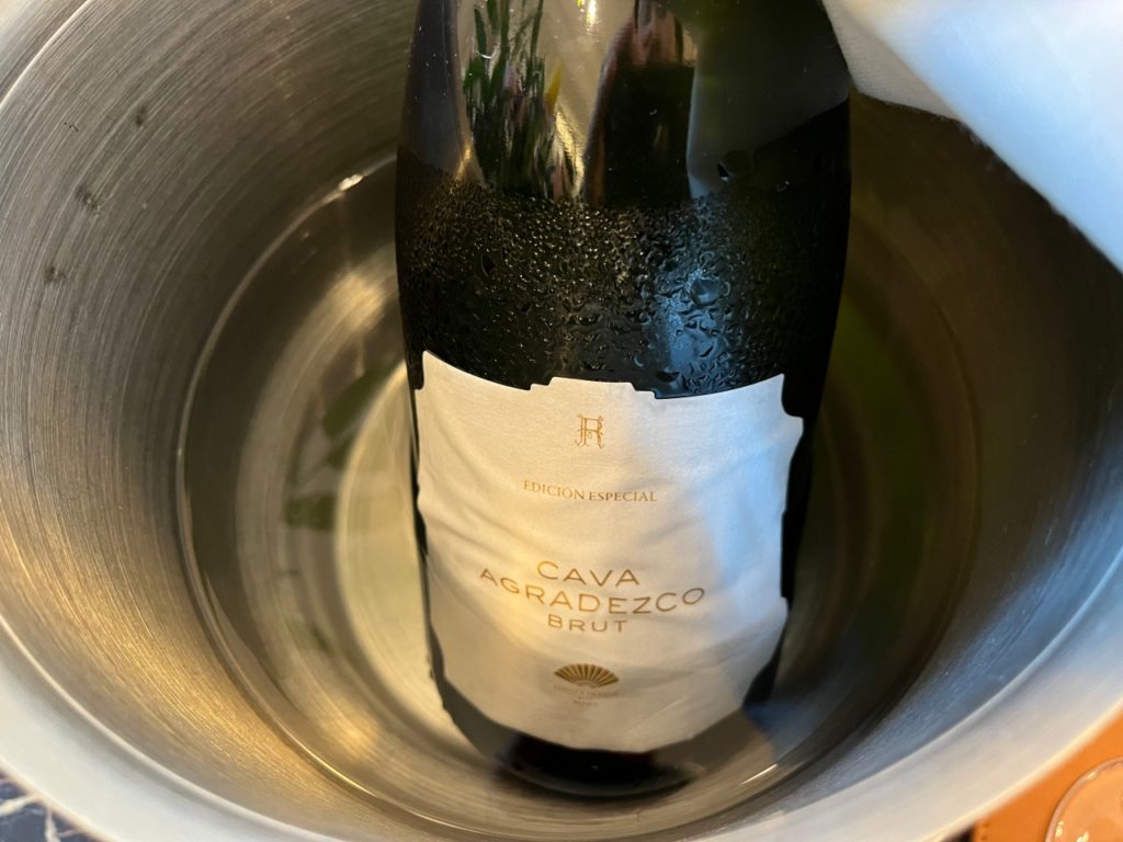 Bottle of Cava, Mandarin Oriental Ritz Madrid