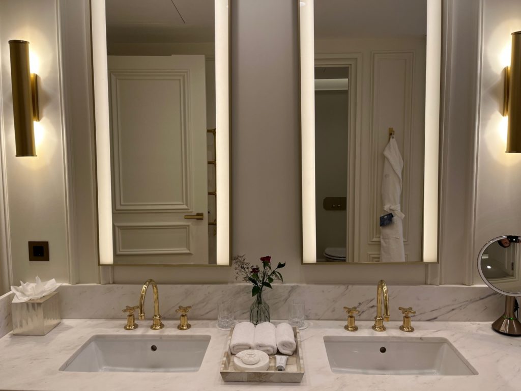 Prado Suite Bathroom, Mandarin Oriental Ritz Madrid