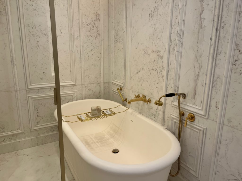 Prado Suite Soaking Tub, Mandarin Oriental Ritz Madrid
