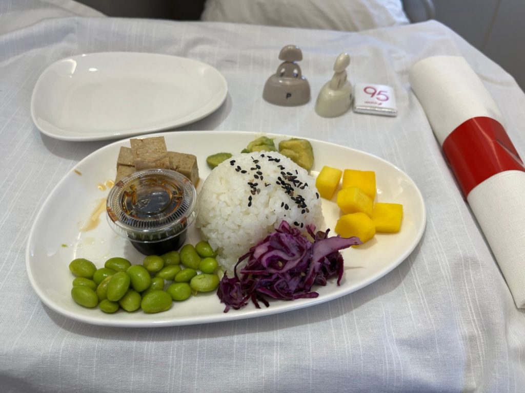 Appetizer, Iberia Business Class Review