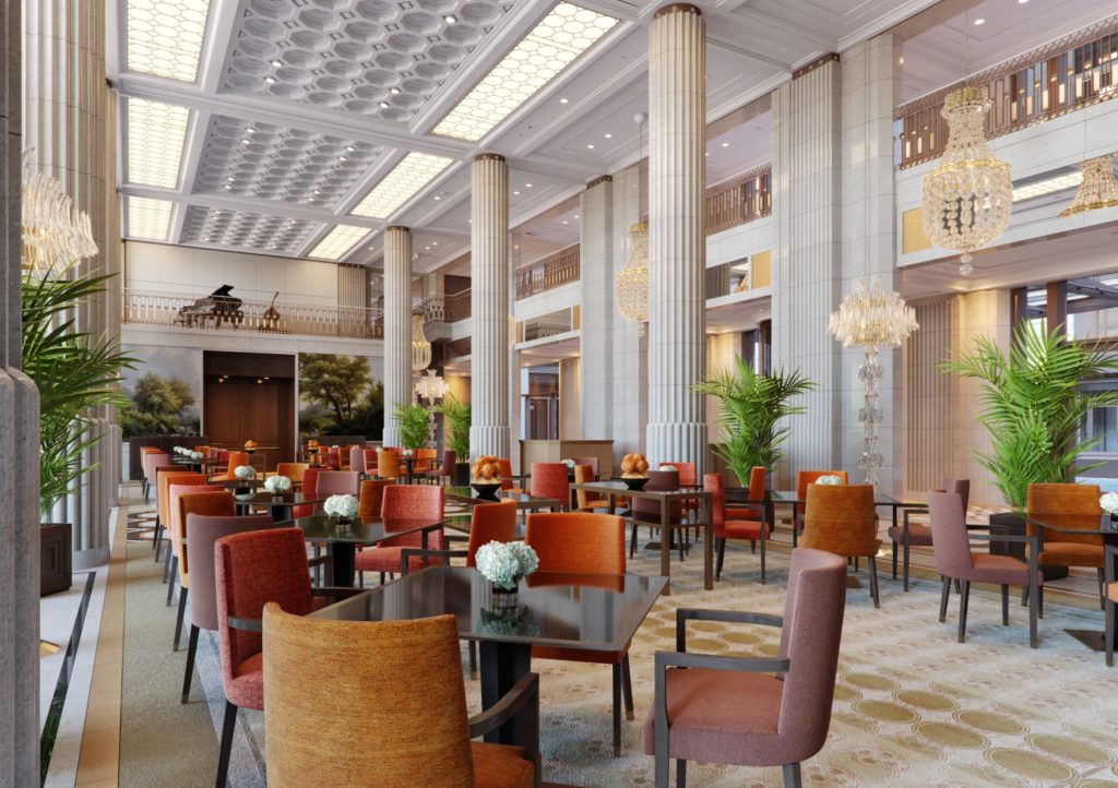 The Peninsula London Hotel Lobby