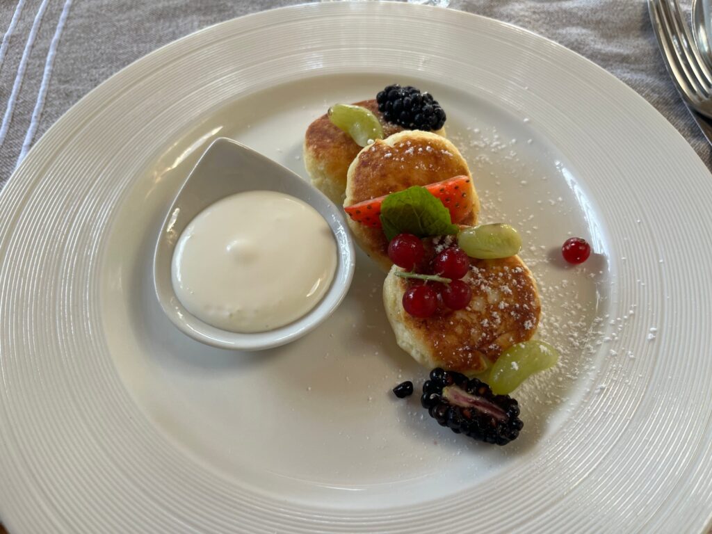 Syrniki at The Nautilus Maldives