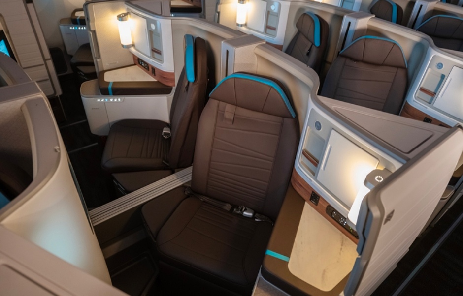 Hawaiian Airlines 787 Business Class Leihoku Suites