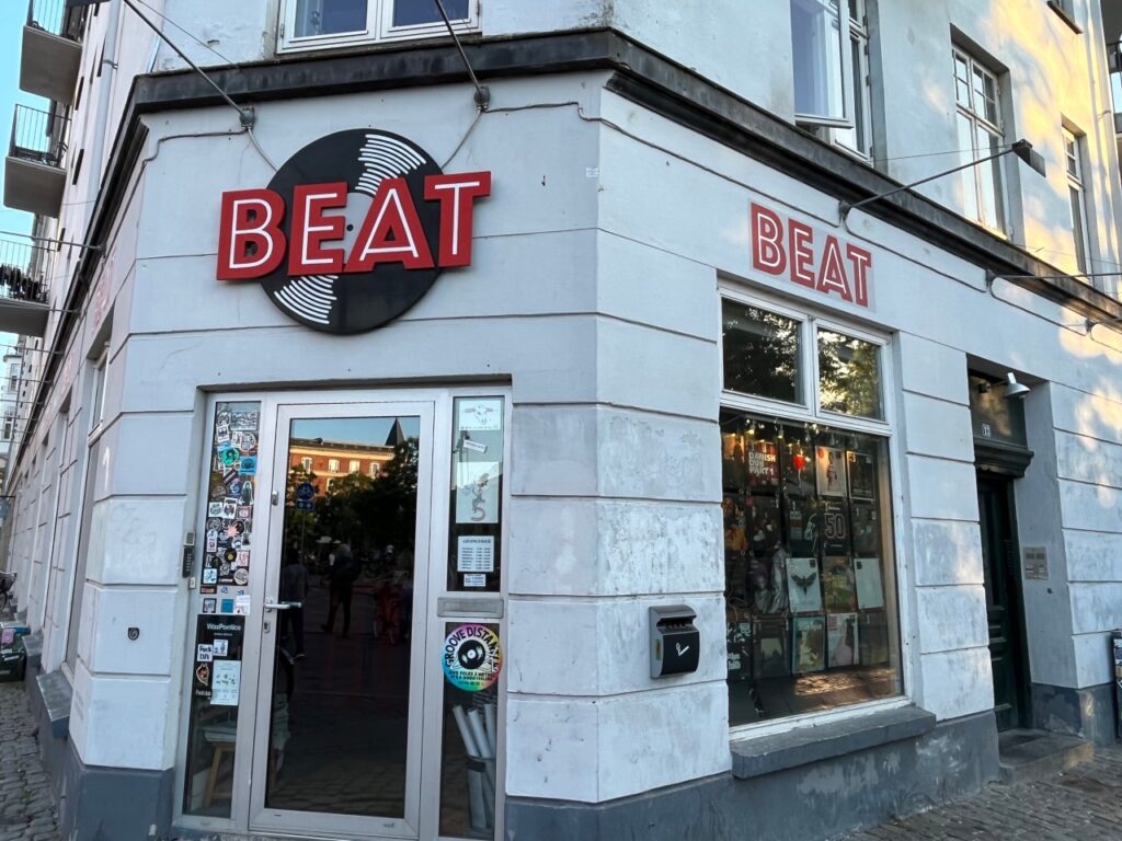 Beat Cafe Vinyl Record Store, Vesterbro, Copenhagen