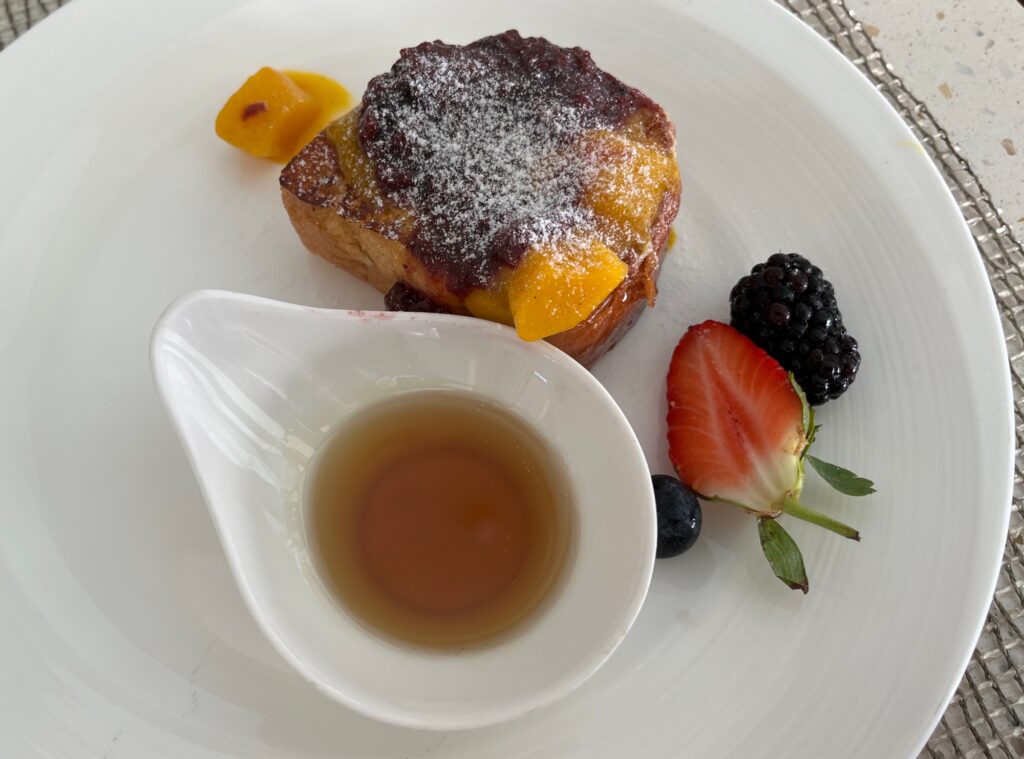 Pan Brioche, Breakfast at La Locanda, Ritz-Carlton Maldives