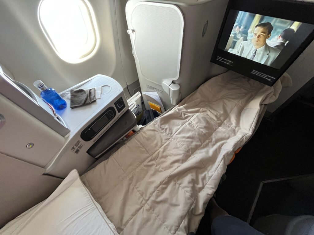Iberia Business Class Flat Bed