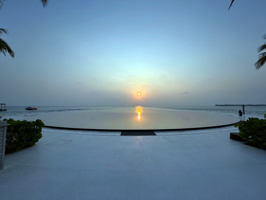 Sunset by Eau Bar, Ritz-Carlton Maldives Review