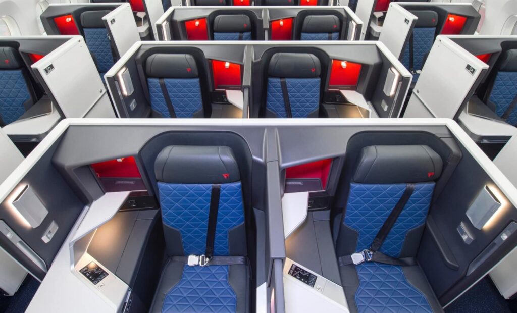 Delta One Business Class to Europe 39K Points