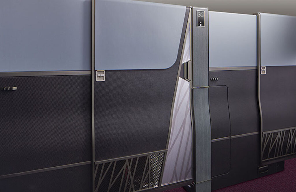 Japan Airlines New A350 Business Class Suite Doors