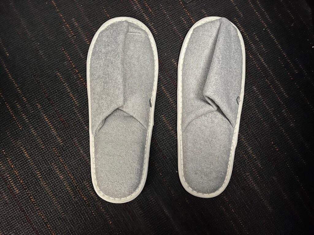 Japan Airlines 787-9 Business Class Slippers