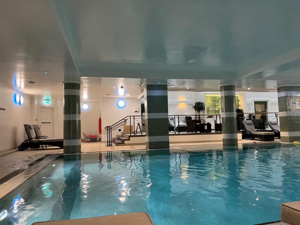 Swimming Pool, The Balmoral Hotel Edinburgh Review