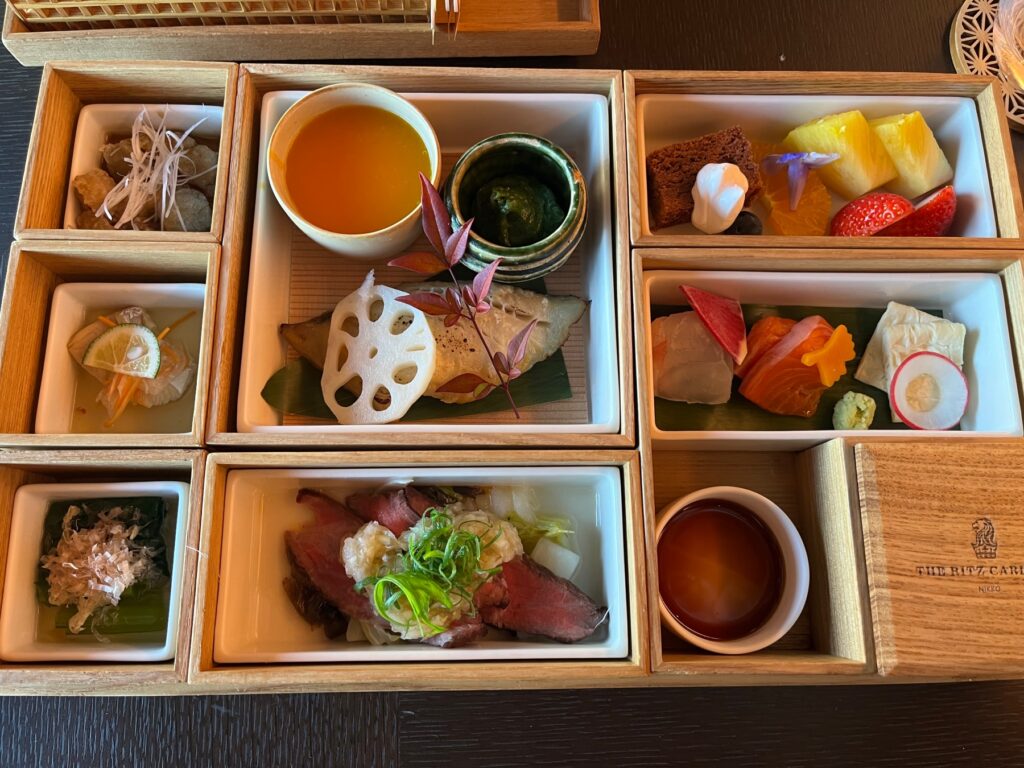 Ritz-Carlton Nikko Japanese Breakfast