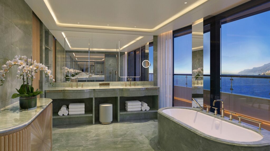 Four Seasons Yacht Loft Suite Bathroom