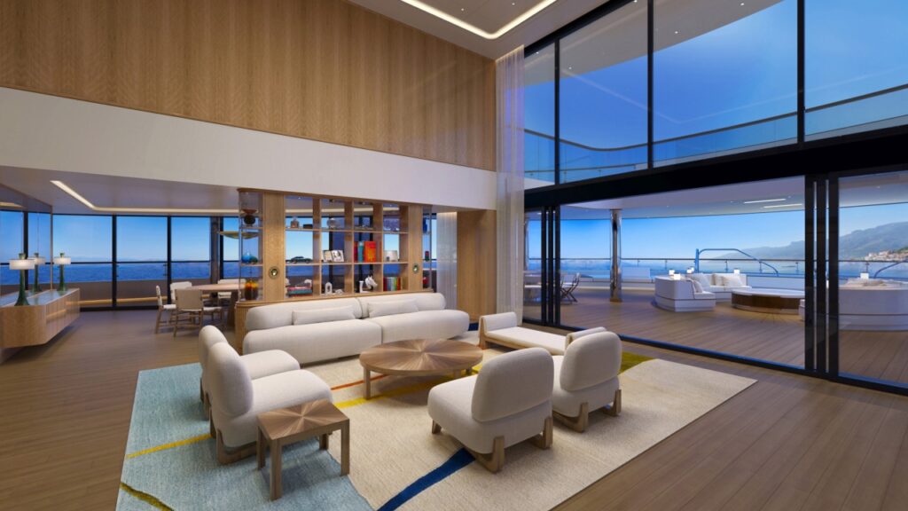 Four Seasons Yacht Loft Suite Living Room