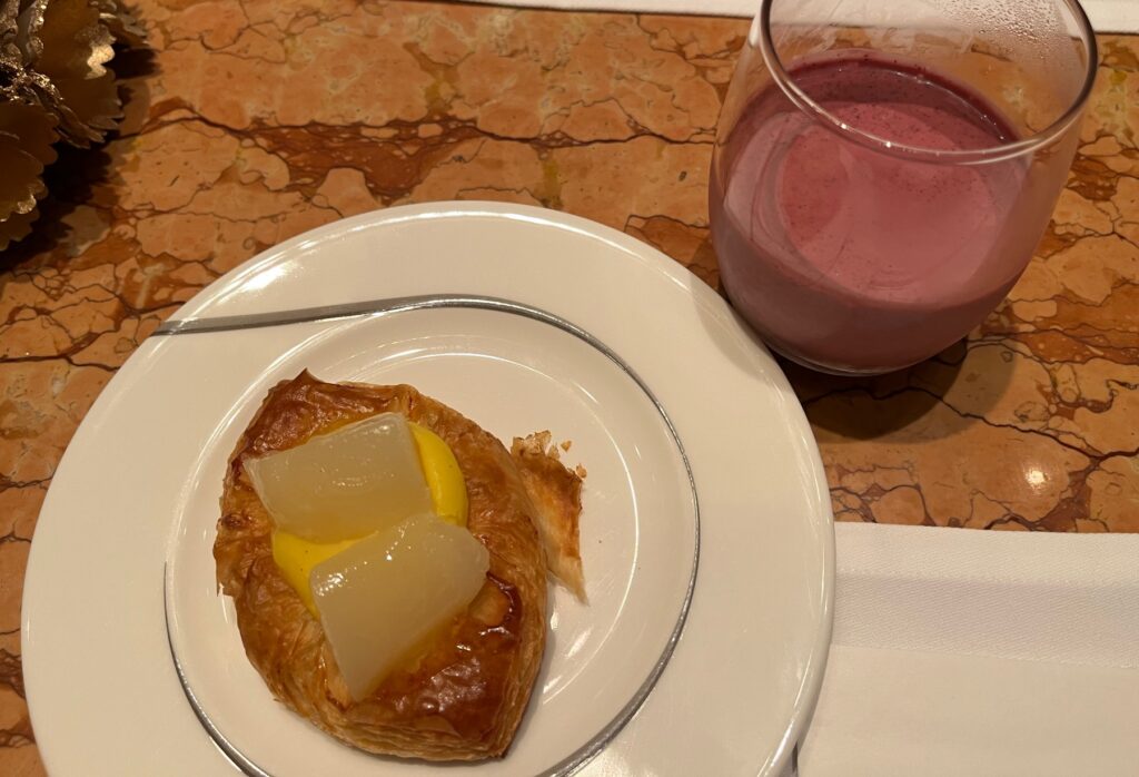 The Peninsula Tokyo Breakfast: Pear Danish