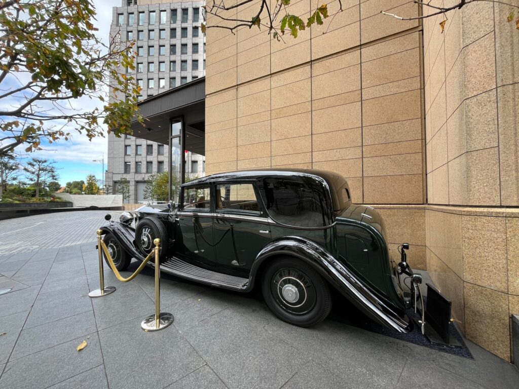 1934 Rolls Royce Phantom II Outside The Peninsula Tokyo