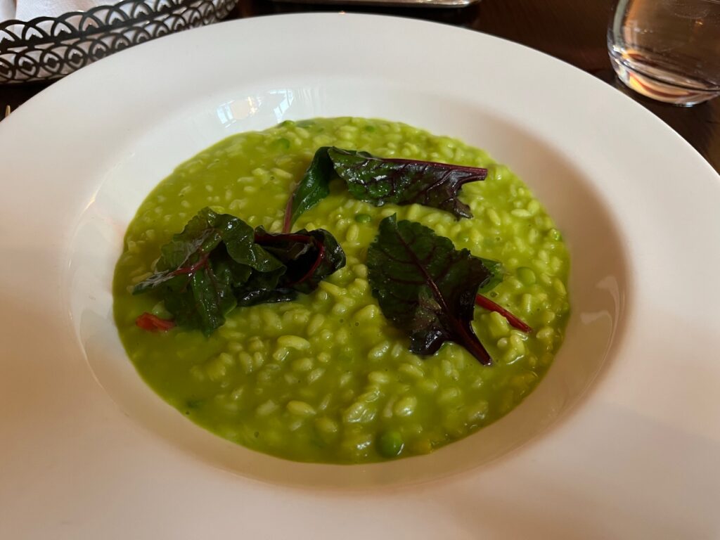 Garden Risotto, Ballyfin Cellar Bar Review