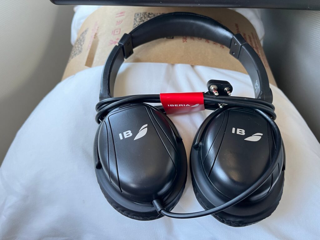 Iberia Business Class Headphones