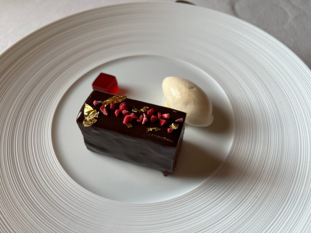 Louis XV Dessert, Ballyfin Dinner Review