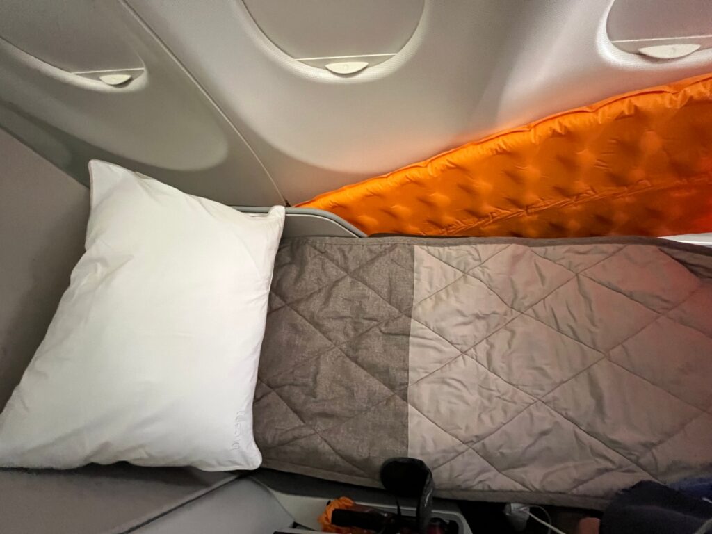 Mattress Pad, Iberia Business Class Review